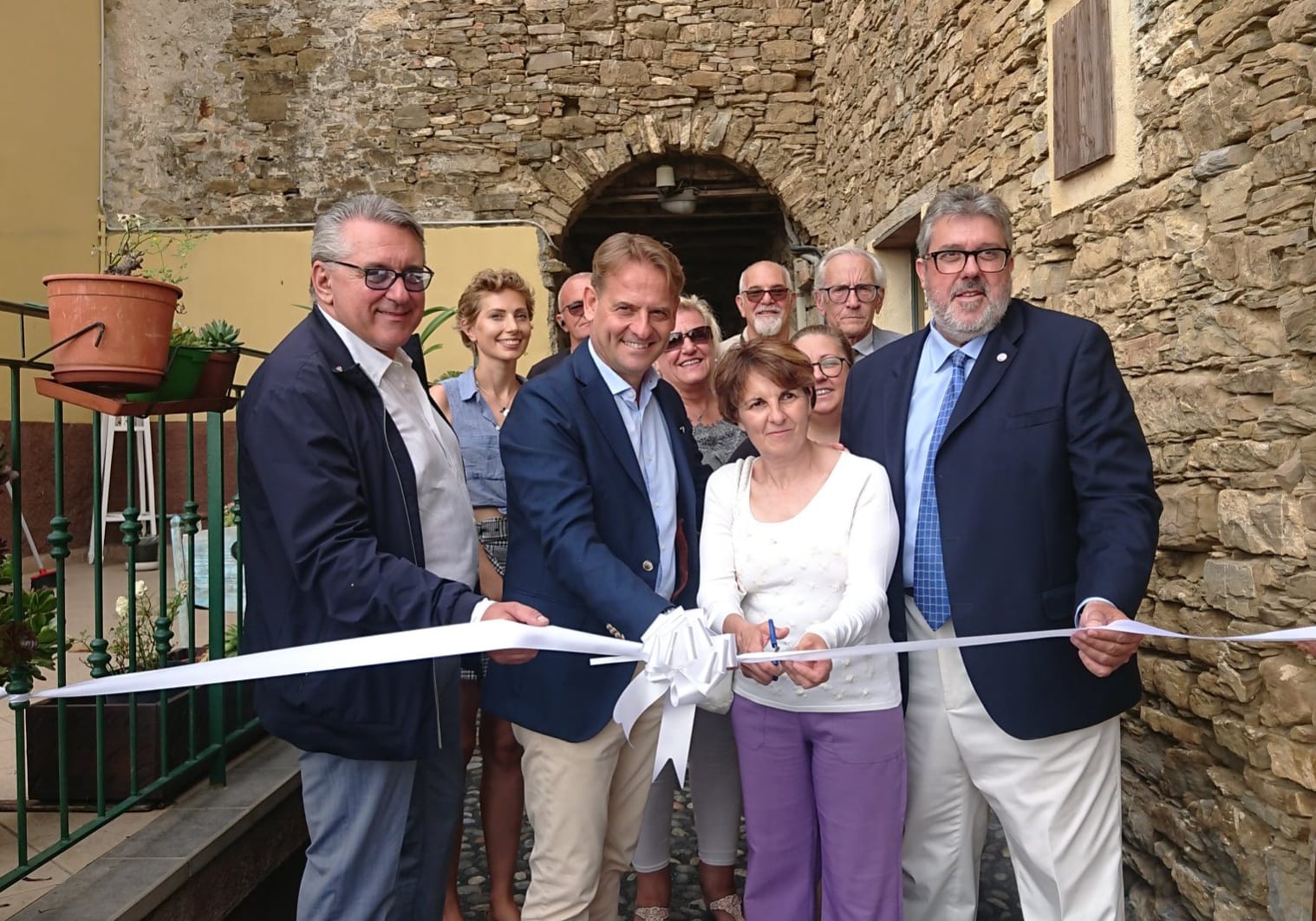 Inaugurazione del Caruggio a Dani e avvio lavori a Poggio Bottaro