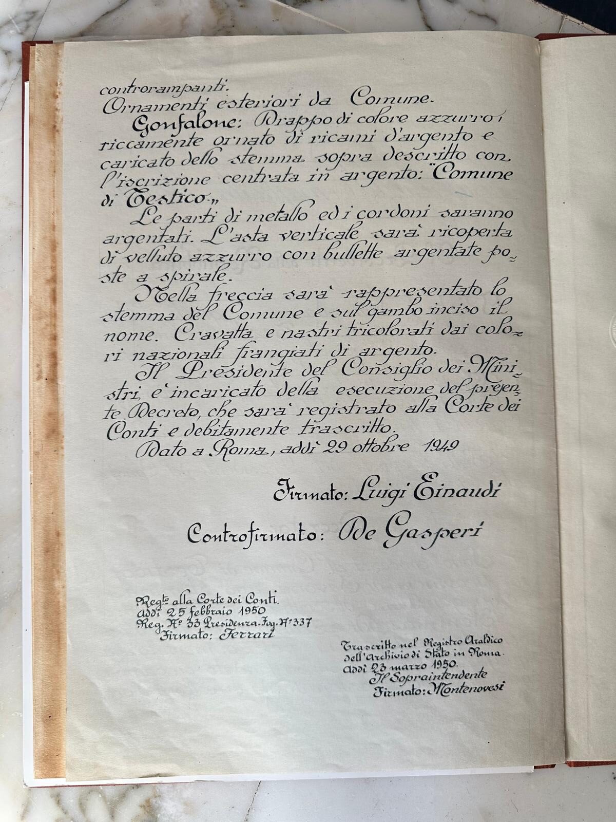 Decreto presidenziale del 1949